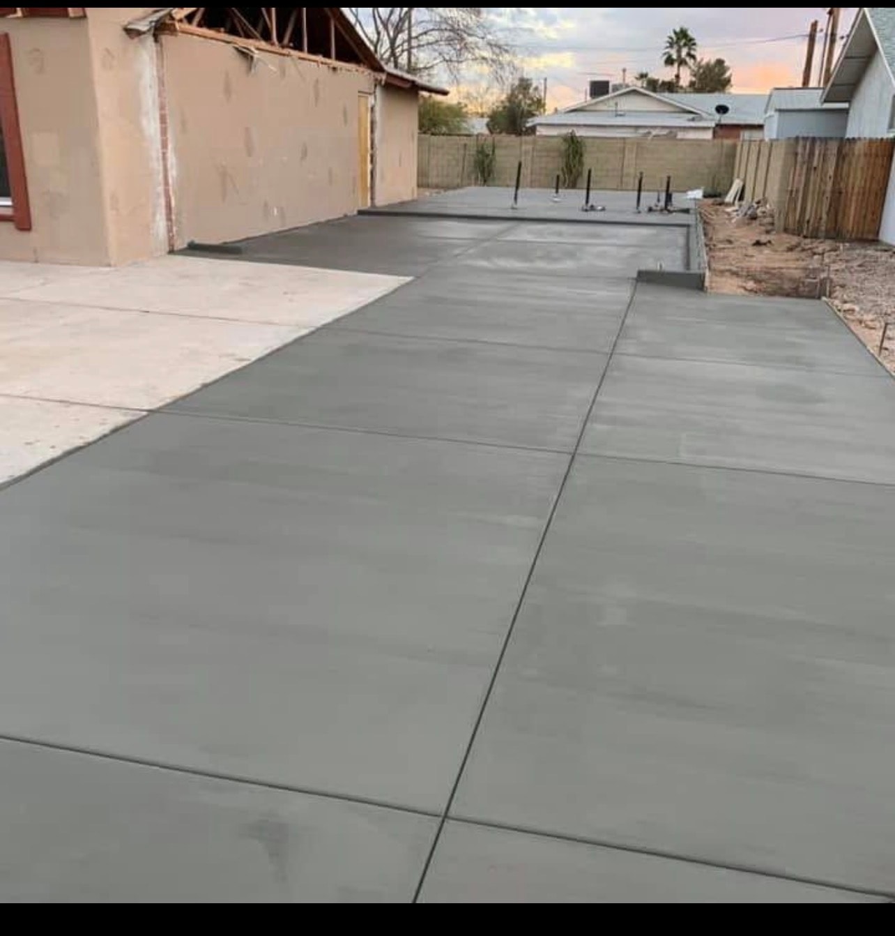 Residential Driveway & House Addition